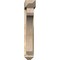 Ekena Millwork Legacy Arts and Crafts Rough Sawn Bracket w/ Offset Brace, Douglas Fir, 6"W x 28"D x 36"H BKT0604X28X36LEC03RDF - alternate 4